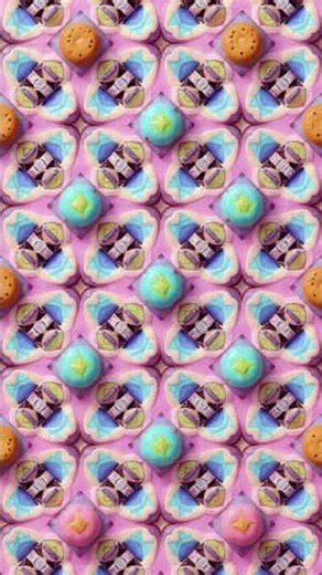 Transformation repeat pattern tile design for Abstract geometric fluid