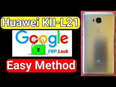 Huawei KII-L21 Bypass Google Account | FRP Huawei GR5 | Easy Method