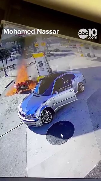 93K views · 266 reactions | Watch | Motorcycle catches fire at Ceres Shell gas pump. The Modesto Fire Department said this happened at the Shell gas station on 4th Street in Ceres. | ABC10 | Facebook