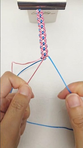 Macrame Basics 25: 4 Strings Knot Tutorial #shortstutorial #macrameknot #knottingtutorial #diy