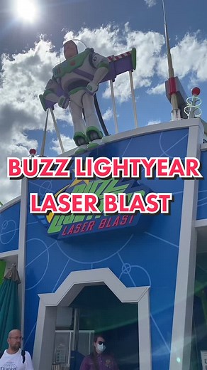 BUZZ LIGHTYEAR LASER BLAST #DISNEY #disneyland #disneylandparis #buzzlightyear