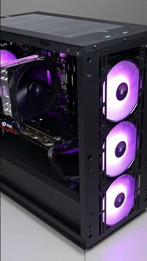 RGB PC CASE FAN INSTALL #shorts #rgb #deepcool