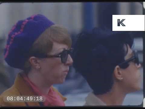 1960s Kings Road, Swinging 60s London Fashion, Rare Footage