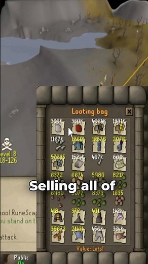 Opening 100,000 Larrans Keys without banking #osrs #oldschoolrunescape 💰💀