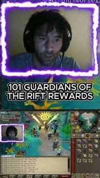 101 Guardians of the rift rewards #runescape #osrs mini game hype what is my luck can I get a reeee