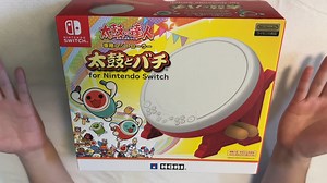 Bring your Taiko fun to life with the Taiko no Tatsujin Drum Controller for the Nintendo Switch™. This drum controller is designed for drumming to your favorite songs on Taiko no Tatsujin Rhythm Festival. Built with convenient onboard buttons and D-Pad to navigate through the menu and select songs, or simply tap the rim of the drum with your drumstick to navigate in game. The stand’s compact design comes with a specific place to store a pair of drumsticks. For the serious drummers, the weight an