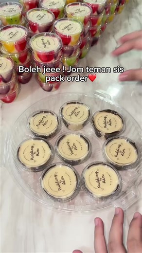 Apa pulak tak boleh🤭 #puddingbyain #pudingtuttyfruity #puddingchocolate #puddingseringgit #fyp