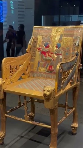 TUT ANKHAMOUN’S- CHAIRE 🇪🇬 COMMENT - for reservations & more information #GEM