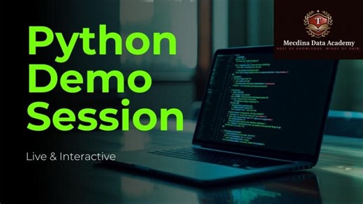 Python Demo Session | Mohammad Tanweer khan