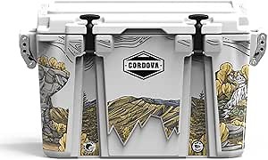Cordova Outdoors Basecamp Class Hard Cooler - National Park Collection - Insulated, Rotomolded Ice Chest