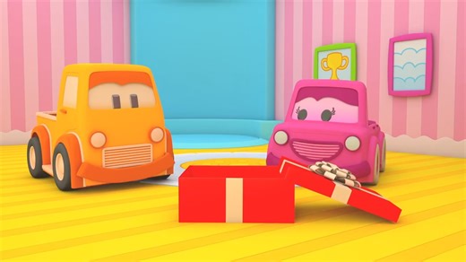 Halloween Stories for Kids 万圣节故事｜ clever cars 高清 中英双语字幕