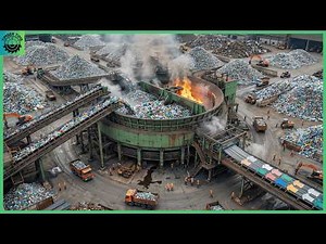 Inside the Plastic Recycling Factory – How T-Shirt Is Made From Waste Bottles (Full Process)