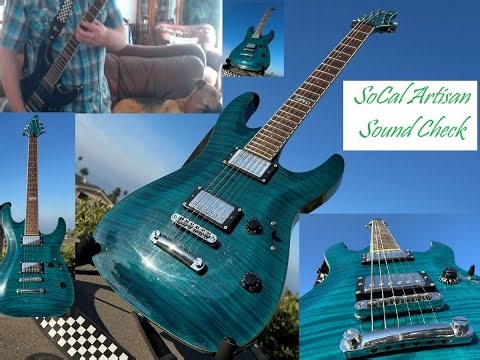 Lets test Duncan Designed pickups! ESP LTD H-250 - SoCal Artisan Sound Check #57