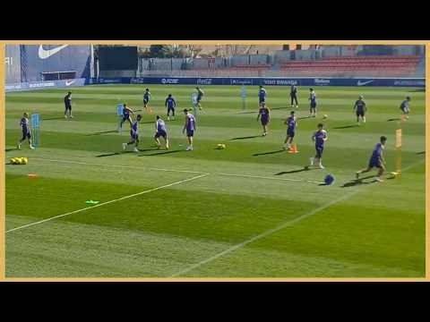 Atletico Madrid - High Intensity Passing Combinations