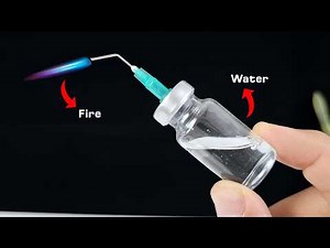 Generate Free Gas with Water & Battery || Hydrogen Generator