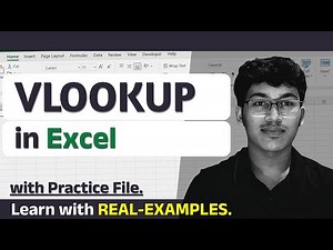 How to Use VLOOKUP Formula in Excel | VLOOKUP Tutorial for Beginners