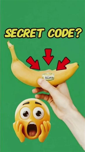 Don't Ignore the Code on Your Banana Sticker! #funfact #didyouknow