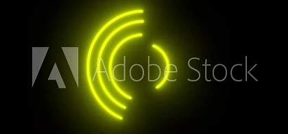 Icon brightness yellow glow