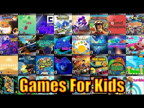 My Top 50 Best PS3 Games For Kids!