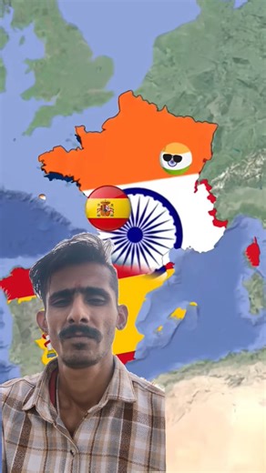 What If India and Andorra Swapped Places? 🌍 | Geography Explained#shorts #geography #geopolitics#map