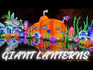 Giant Lanterns Edinburgh Zoo 2025 - Full Tour | Chinese Lanterns | Edinburgh | Scotland