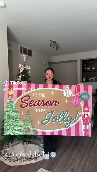 My Favorite Handpainted Christmas Banner