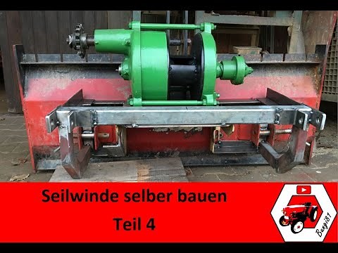 Seilwinde selber bauen | Grundrahmen bauen | #4