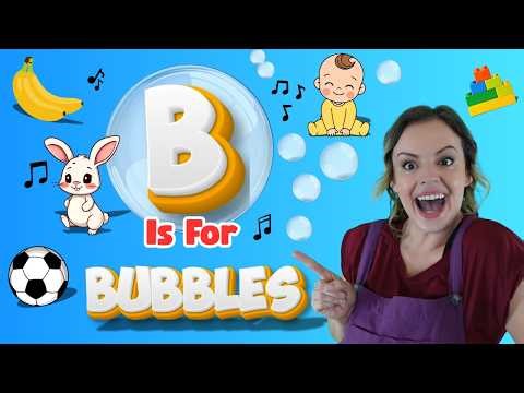 B is for Banana! 🍌 | Learn the Letter B | First Words & Songs for Babies (Speech Practice + BSL)