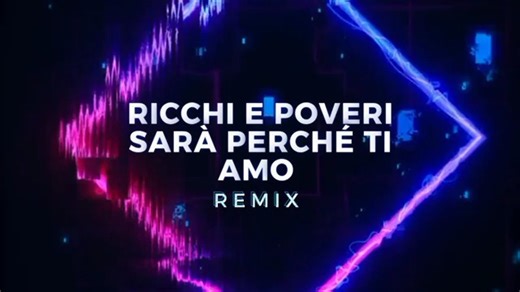【ItaloDance】Ricchi & Poveri - Sarà Perché Ti Amo (Dj Denir bootleg remix 2025)