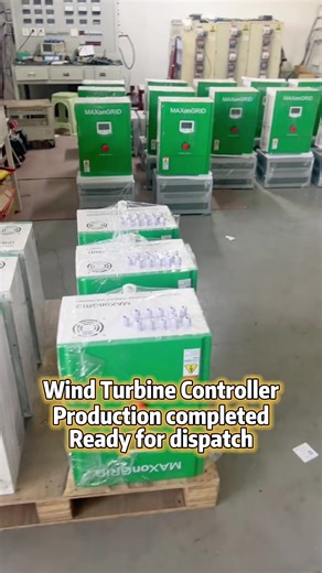 The wind turbine controller has been mass-produced and is ready for packaging and shipping.#windturbine #windpower #windgenerator #freeenergy #alternativeenergy