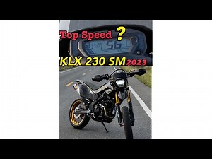 Klx230sm 2023 top speed