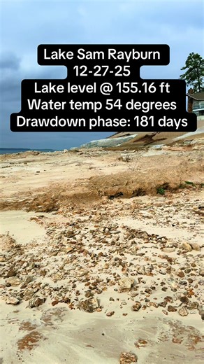 Like so many homeowners at Lake Sam Rayburn, we’re patiently waiting for the Corps to finish their project and give us our lake back. We understand the importance of maintenance and long-term safety, but it’s been hard watching the water stay low and the shoreline change month after month. This lake isn’t just a body of water to us, it’s our homes, our memories, our livelihoods, and our community. We’re hopeful the work will be completed soon and that we can once again enjoy the lake we all love