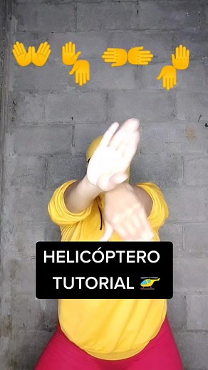 Tutorial: Cómo hacer el helicóptero con las manos