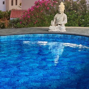 When it comes to luxury, our in-ground pool liners deliver a resort-style experience with inspired design and exceptional quality. Which one are you choosing? Palm springs Azura Mahalo Maya BeachGlass www.looploc.com | LOOP LOC SWIMMING POOL PRODUCTS | Facebook