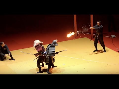 💥EXPLOSIVE💥 NINJUTSU DEMO ► NINJA VS SAMOURAI