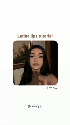 Latina Lips Makeup Tutorial