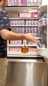 When you invite the boys for #Thanksgiving and all they bring is Real American Beer I’m gonna need a bigger fridge 😅 | Gilroy Vlogs
