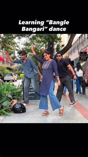 Yogish G on Instagram: "On today’s episode we’ll be learning Bangle bangari song hook steps 💃 . . . . . . #banglebangari #kannada #dance #bengaluru #viral"