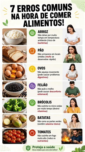 7 Erros Alimentares Que Estão Prejudicando Sua Saúde Sem Você Perceber