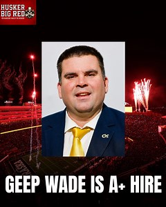 17K views · 160 reactions | Geep Wade will fix Nebraska's offensive line. #GBR #Huskers | Husker Big Red | Facebook