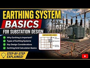 Earthing System Basics for Substation Design | Complete Beginner Guide
