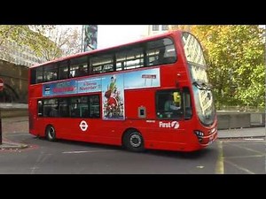 Volvo BT9L Esclipse Gemini,2 VN36142 BJ11EAM Route RV1 First London at Waterloo