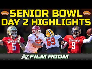 2024 Senior Bowl Practice Highlights: Day 2