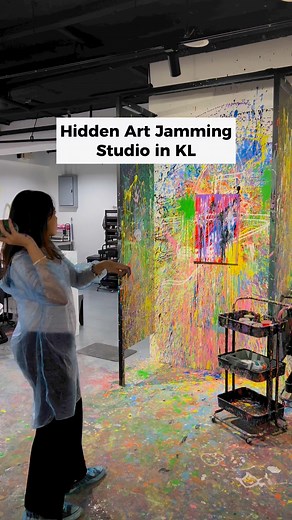 96K views · 363 reactions | First-Ever All-In-One Art Painting Studio in Malaysia4 types of activities under one roof✨ Motion Art Painting✨ Splat Art Jamming ✨ BearBrick Painting✨ Slime-tastic Creation My Motion Studio | KL Foodie | Facebook