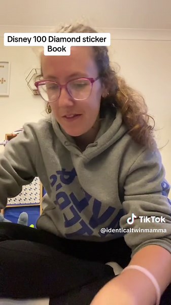 Diamond 100 sticker book starter set @Craft Buddy UK #diamondpainting #stickerbook #disney100