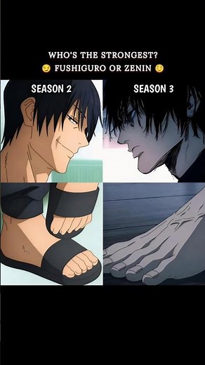 Toji Fushiguro VS Toji Zenin: Who Wins? 🔥 #jujutsukaisen #toji #anime
