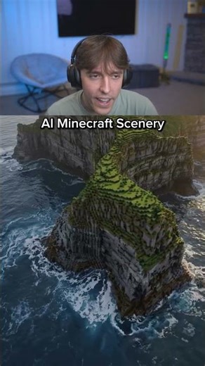 AI Minecraft scenery