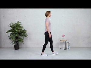 Gewichtsverlagerung im Stand (Reha-Trainingsübung Neurologie)