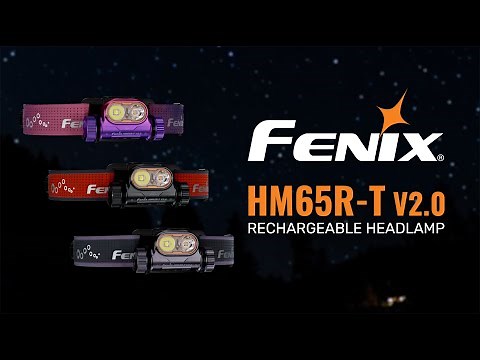 Fenix HM65R-T V2.0 Rechargeable Headlamp - Max 1600 Lumens - A Trail Runner’s Dream