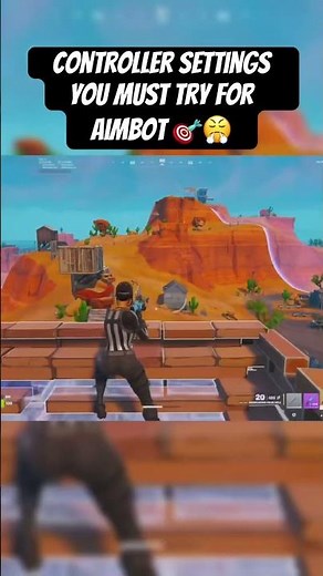 BEST Settings to use for AIMBOT On Controller! 🎮 #fortnite #gaming #shorts #fortnitesettings
